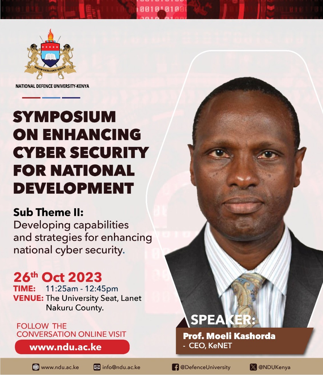 Cyber Security Symposium Speakers