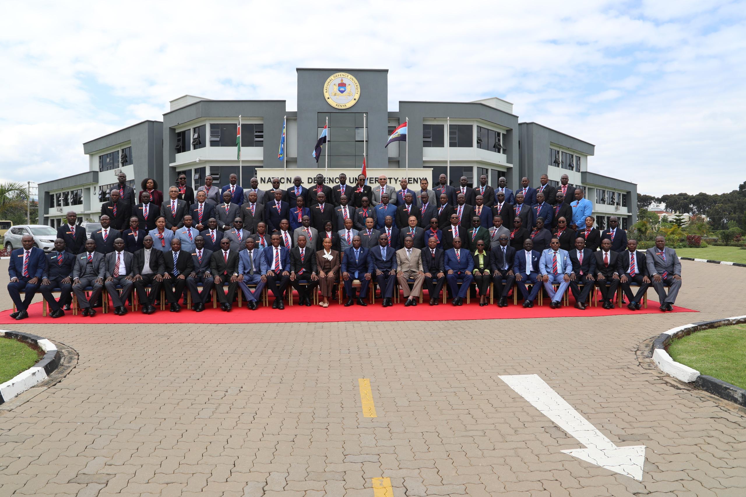 NDC & IPSTC STUDENTS VISIT NDU-K FOR STRATEGIC INDUCTION
