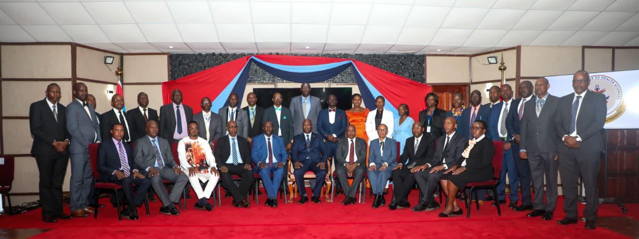 DEFENCE COLLEGE OF HEALTH SCIENCES CONGREGATES A CANDLE LIGHTING AND CLOSING CEREMONY AT LANG'ATA GARRISON. 