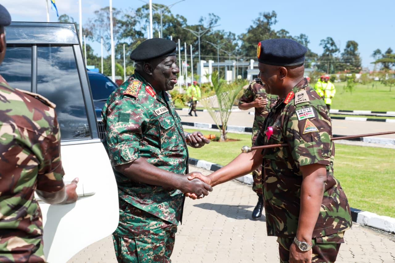 NDU-K HOSTS GAMBIA’S CHIEF OF DEFENCE STAFF