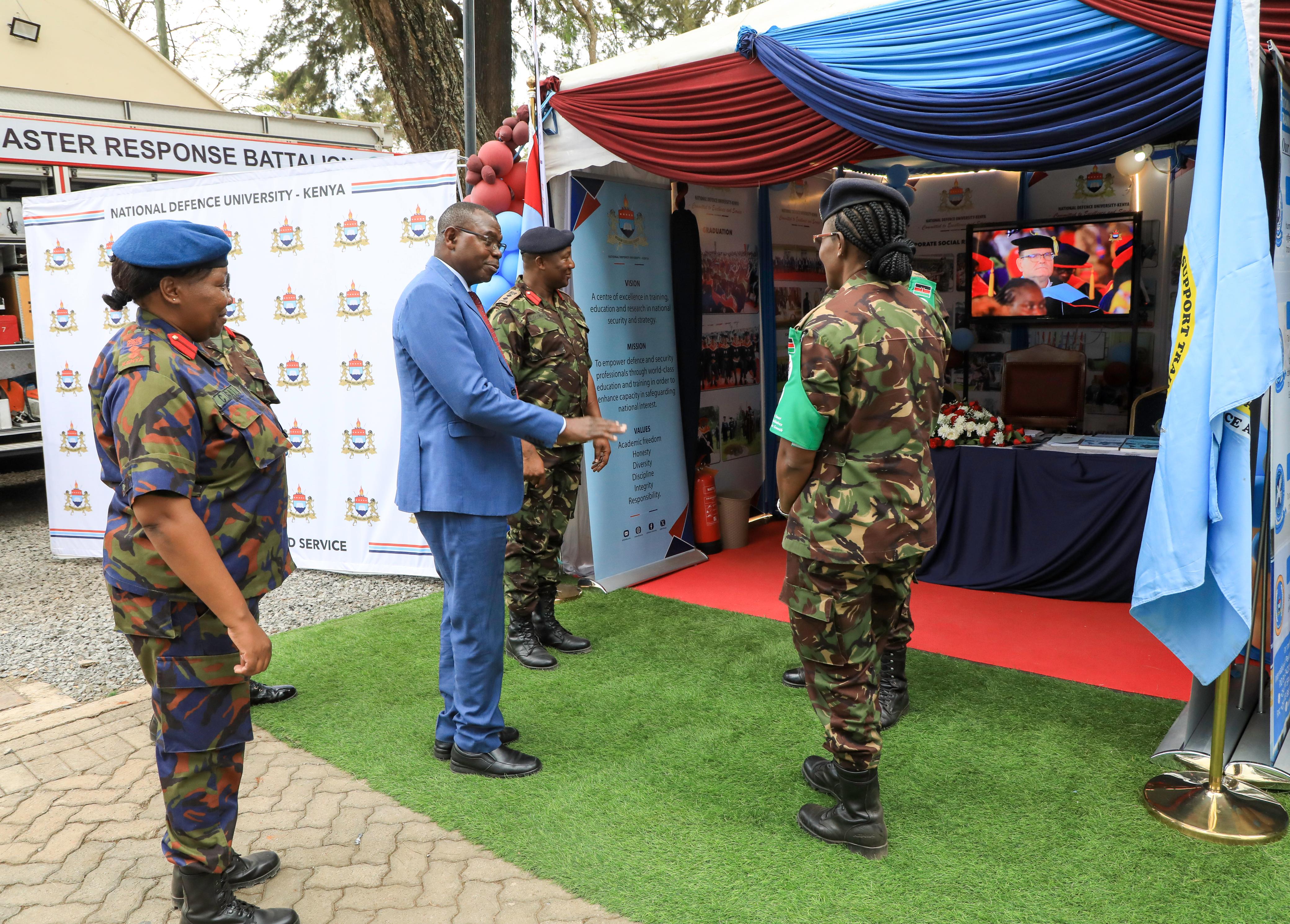 NATIONAL DEFENCE UNIVERSITY–KENYA (NDU–K) EXCELS AT 2025 NAIROBI INTERNATIONAL TRADE FAIR