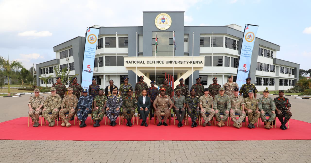 National Defence University-Kenya Hosts Defence Attachés’ Association to Strengthen International Defence Cooperation