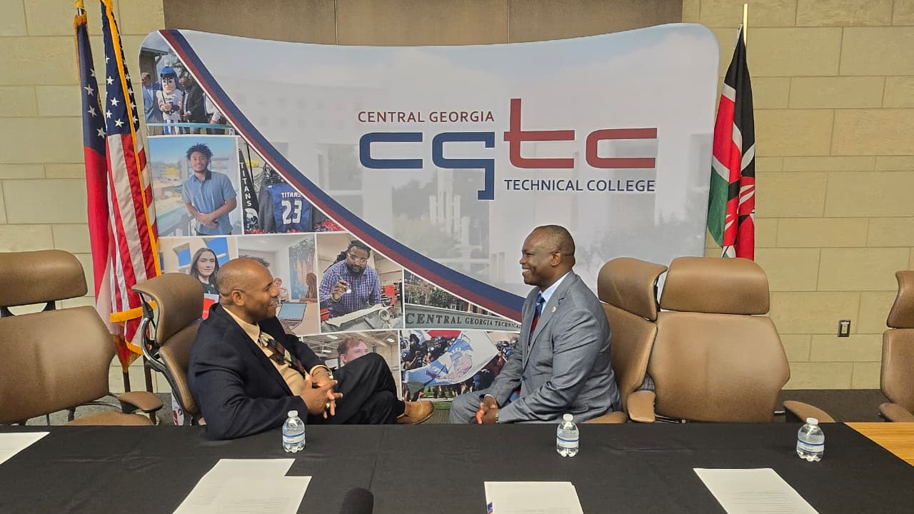 NDU-K Deepens Global Partnerships through Strategic Collaboration with Central Georgia Technical College