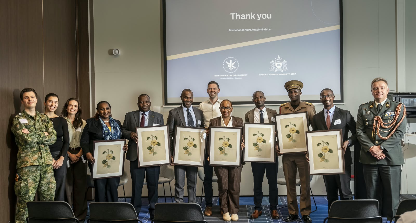 CLIMATE CHANGE AND SECURITY DYNAMICS IN AFRICA: NDU-K AND NETHERLANDS DEFENCE ACADEMY ADVANCE CLIMATE SECURITY RESEARCH AND STRATEGIC COOPERATION