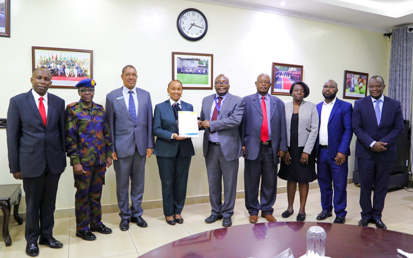 NDU-K HOSTS CUE FOR ACCREDITATION OF FLAGSHIP POSTGRADUATE PROGRAMMES