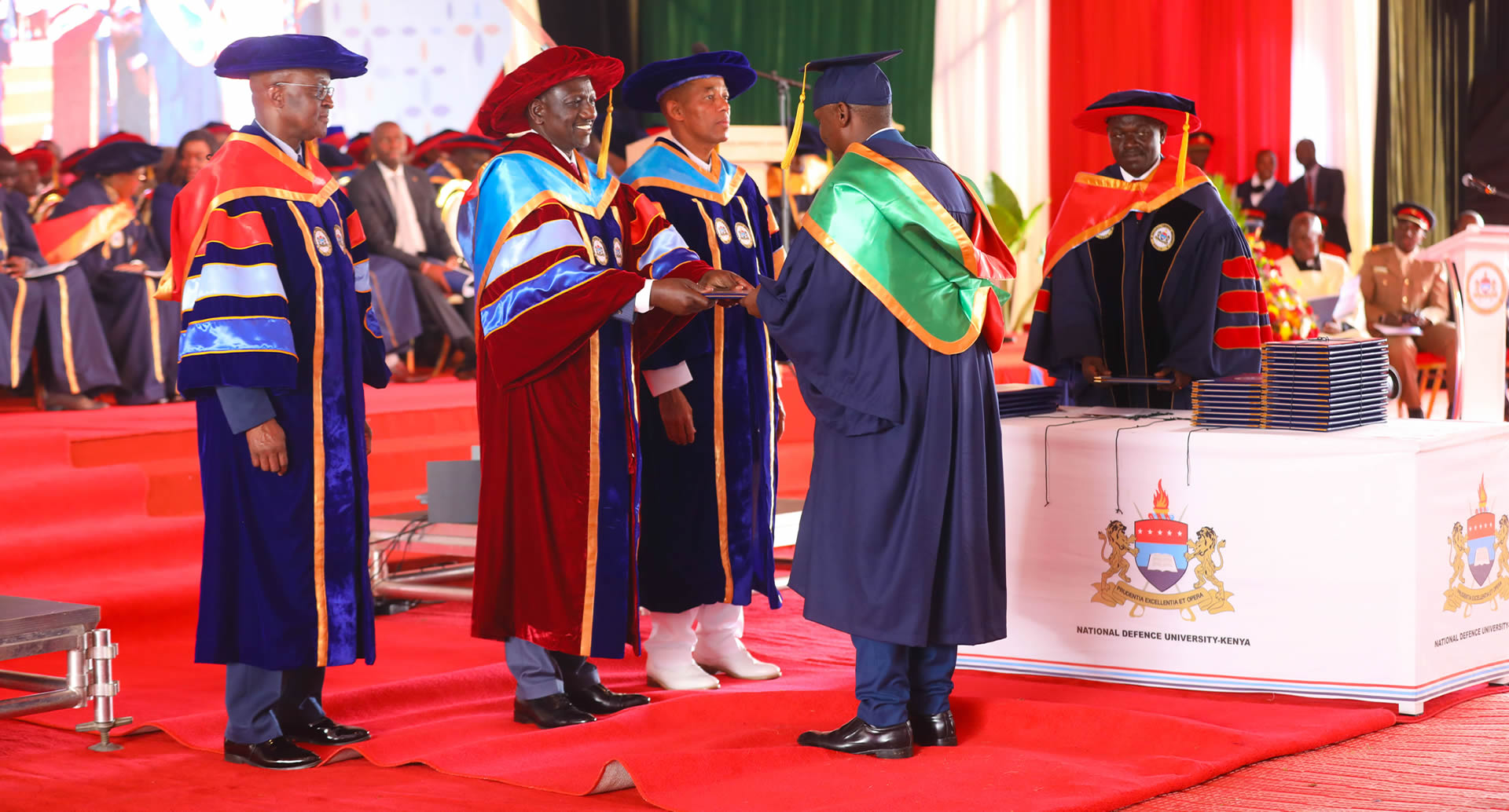 National Defence University- Kenya Celebrates 1st Graduation Ceremony