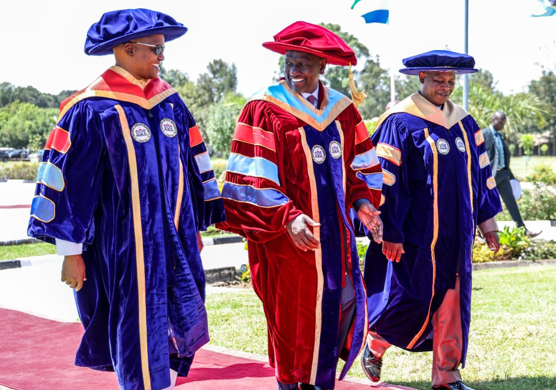 PRESIDENT RUTO PRESIDES OVER THE 3RD GRADUATION CEREMONY OF NDU-K