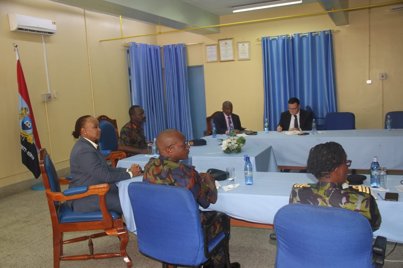 INSTITUTE FOR SECURITY GOVERNANCE VISITS NDU-K