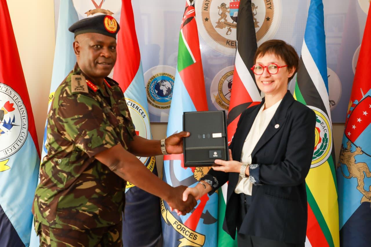 NDU-K WELCOMES COLLABORATION WITH THE INTERNATIONAL COMMITTEE OF THE RED CROSS