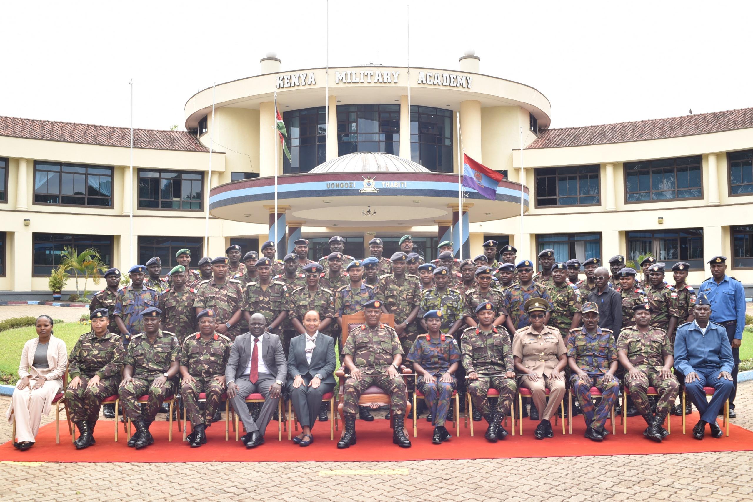 ACADEMIC EXCELLENCE IN FOCUS AS NATIONAL DEFENCE UNIVERSITY- KENYA HOLDS EXAMINATIONS WORKSHOP
