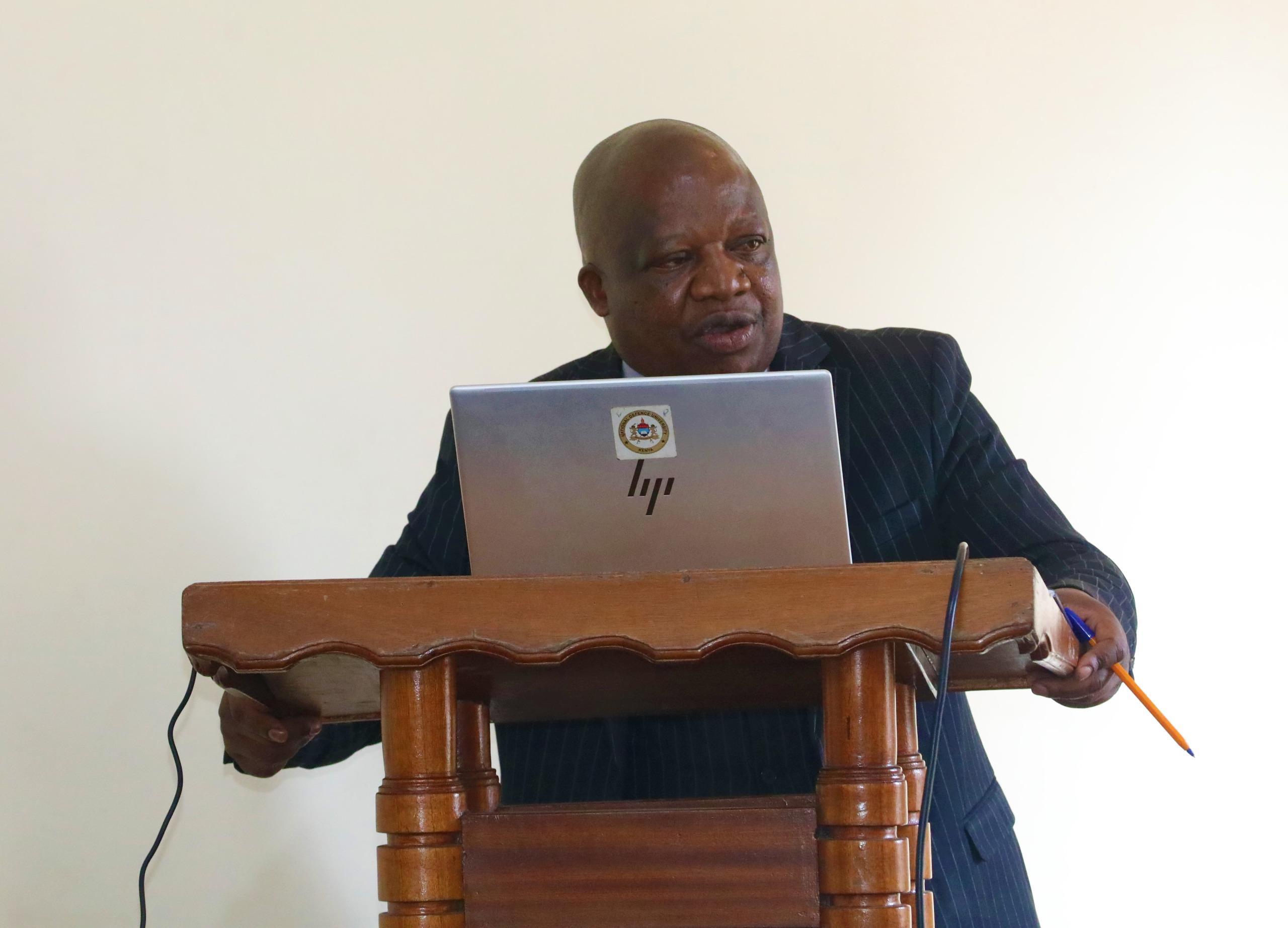 NDU-K COMMENCES COMPETENCY-BASED TRAINING WORKSHOP