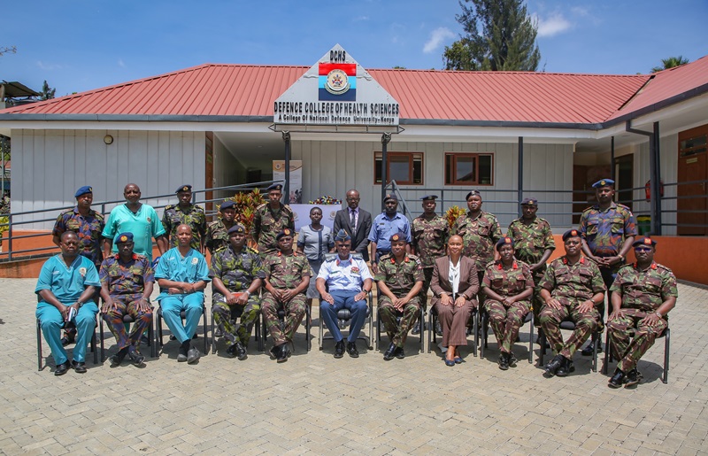 CDF Visits Defence College of Health Sciences 