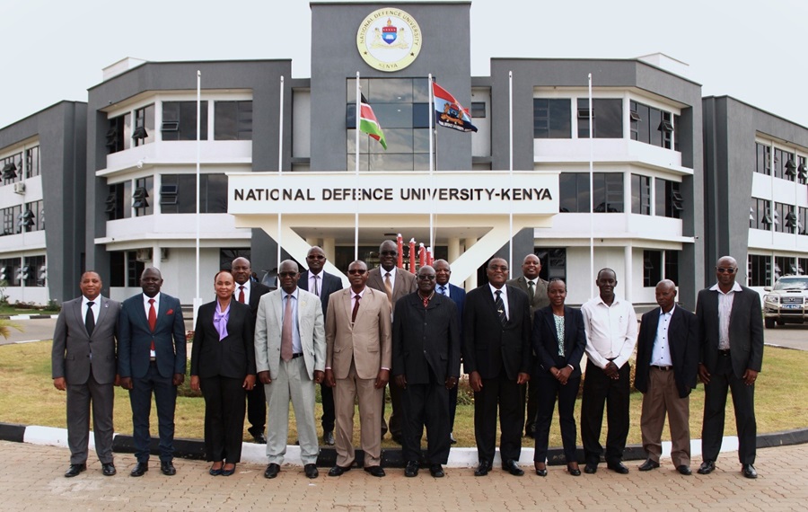 DELEGATION FROM THE MMUST VISITS NDU-K 