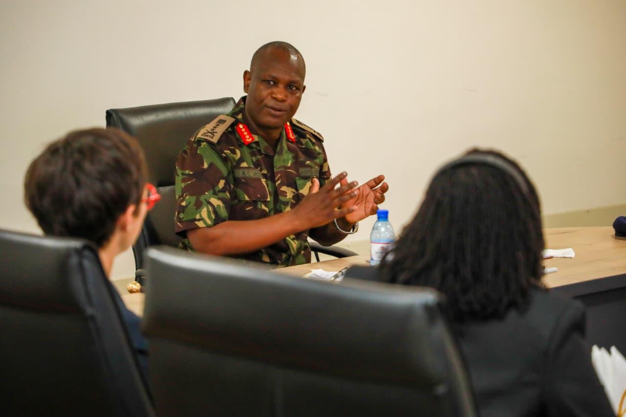 NDU-K WELCOMES COLLABORATION WITH THE INTERNATIONAL COMMITTEE OF THE RED CROSS