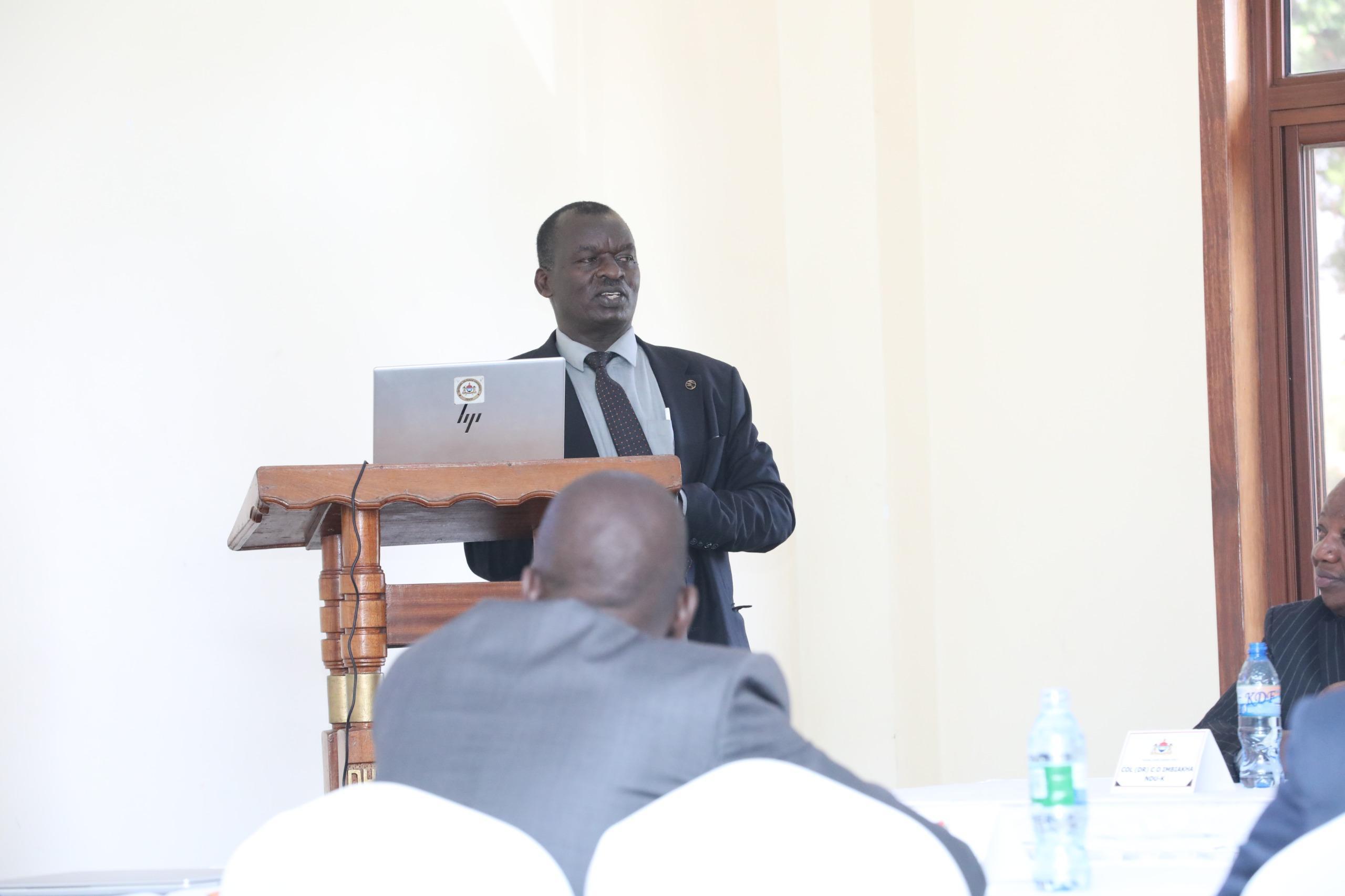 NDU-K COMMENCES COMPETENCY-BASED TRAINING WORKSHOP