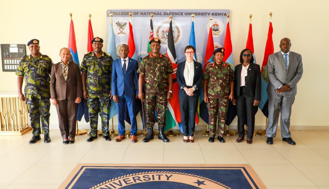 NDU-K WELCOMES COLLABORATION WITH THE INTERNATIONAL COMMITTEE OF THE RED CROSS