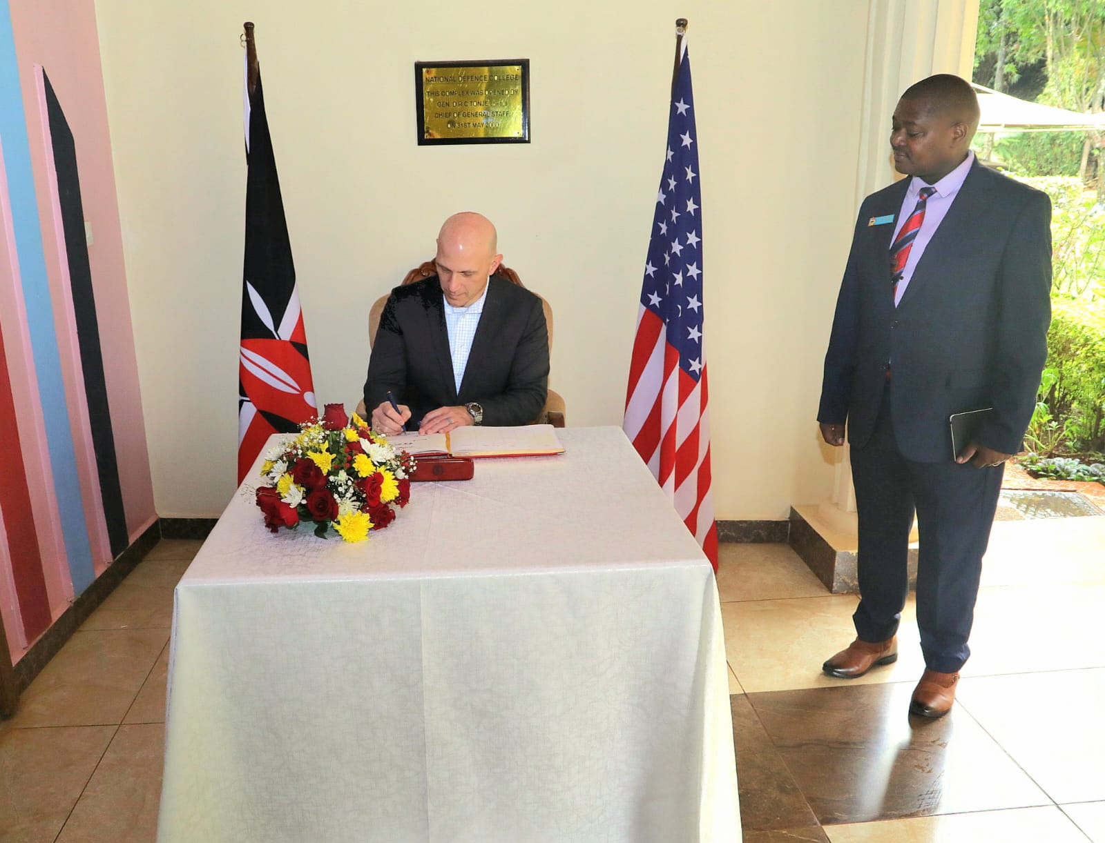 USA AIR WAR COLLEGE  VISIT NATIONAL DEFENCE COLLEGE KENYA TO STRENGTHEN STRATEGIC PARTNERSHIP