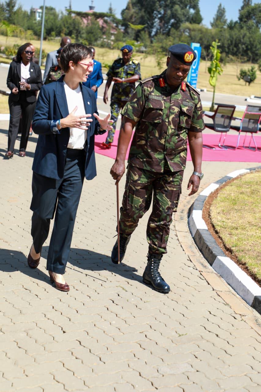 NDU-K WELCOMES COLLABORATION WITH THE INTERNATIONAL COMMITTEE OF THE RED CROSS