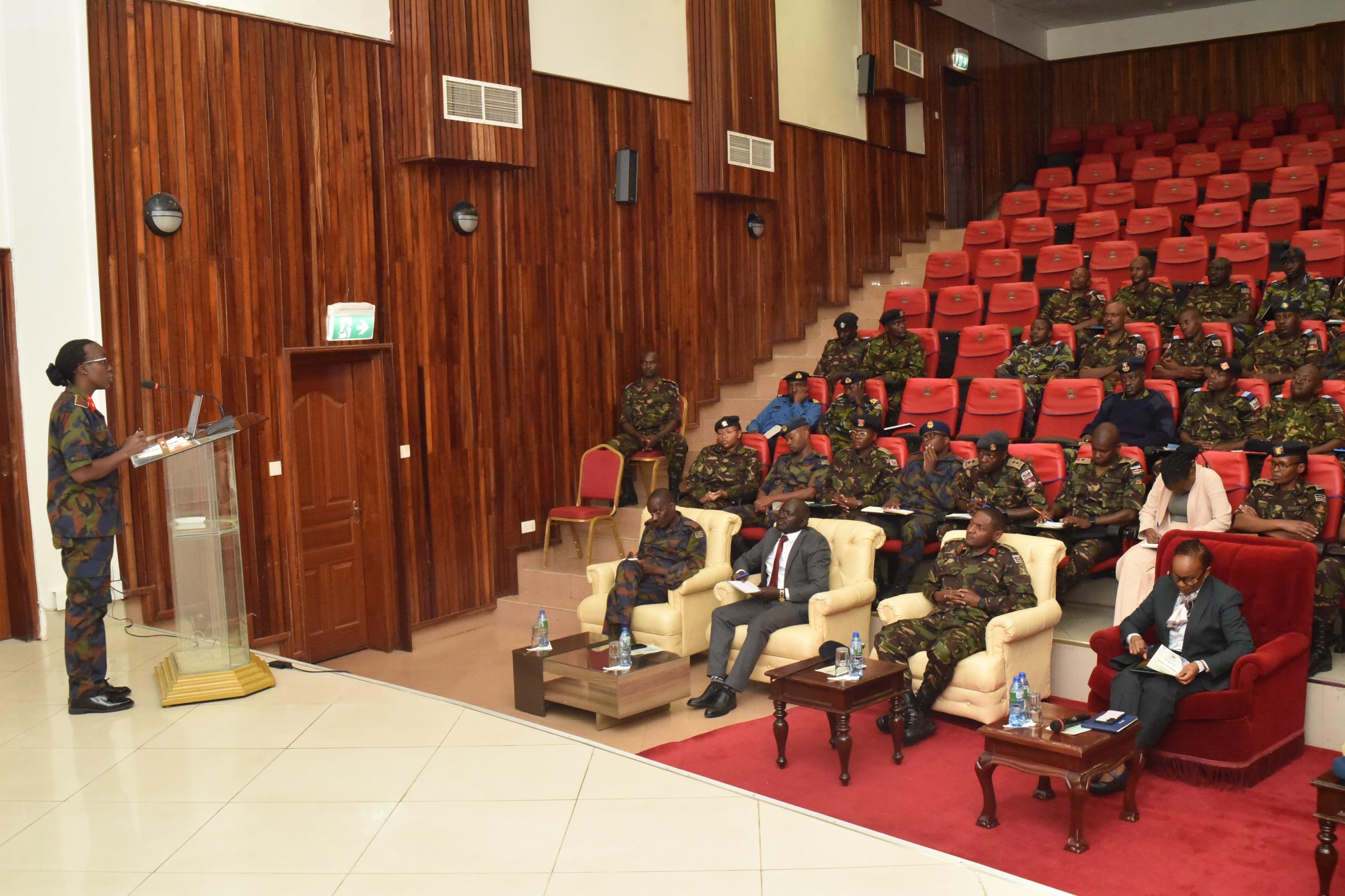 ACADEMIC EXCELLENCE IN FOCUS AS NATIONAL DEFENCE UNIVERSITY- KENYA HOLDS EXAMINATIONS WORKSHOP