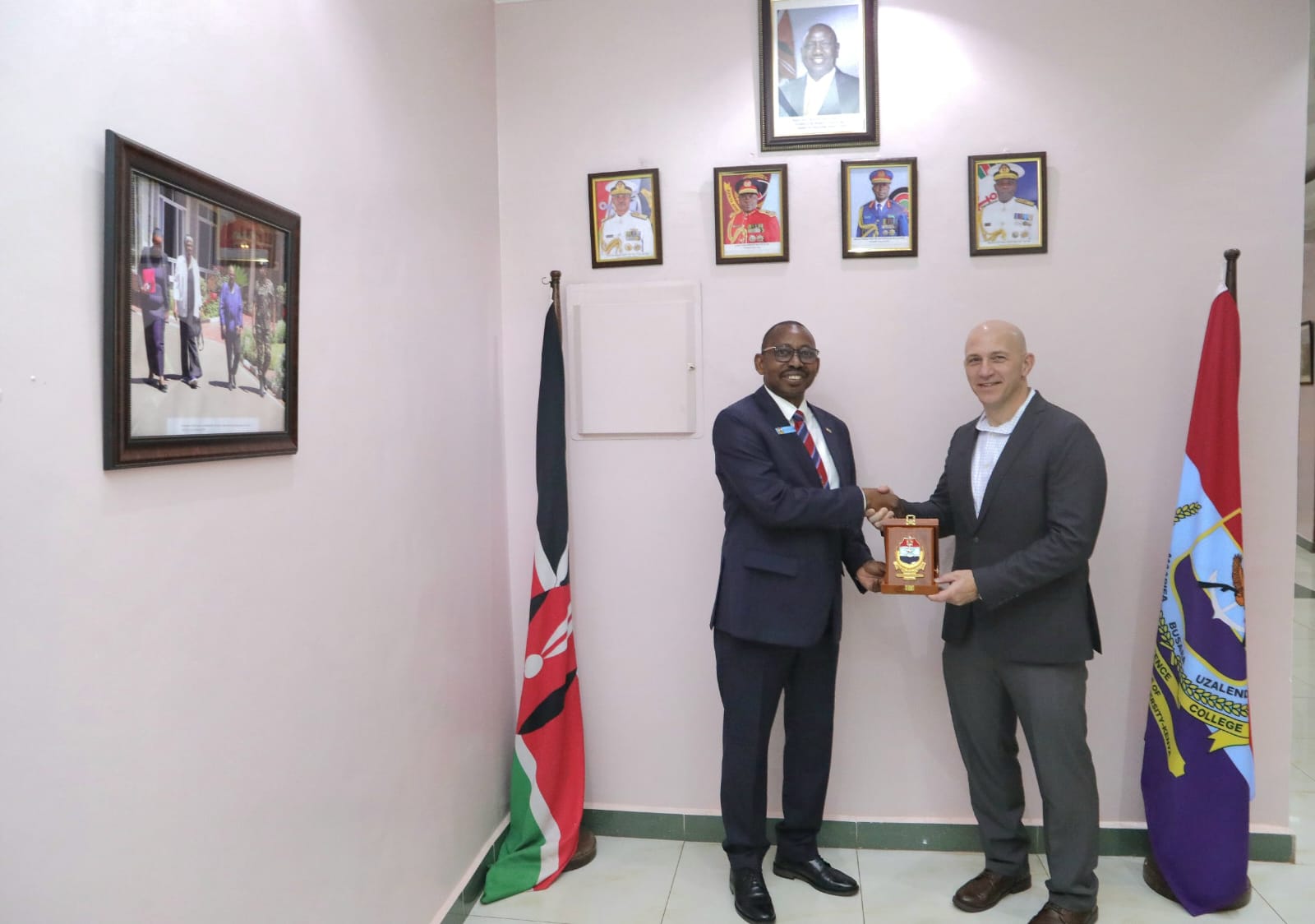 USA AIR WAR COLLEGE  VISIT NATIONAL DEFENCE COLLEGE KENYA TO STRENGTHEN STRATEGIC PARTNERSHIP