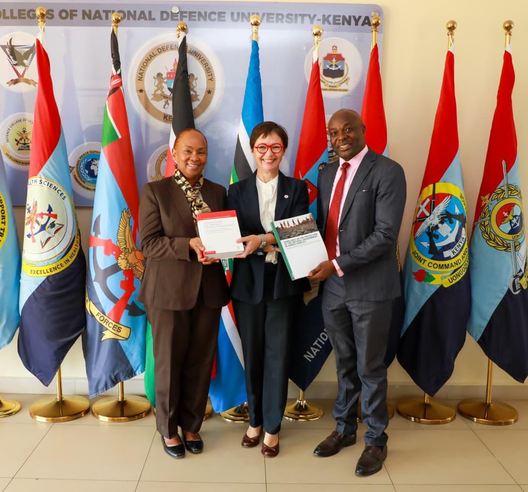 NDU-K WELCOMES COLLABORATION WITH THE INTERNATIONAL COMMITTEE OF THE RED CROSS