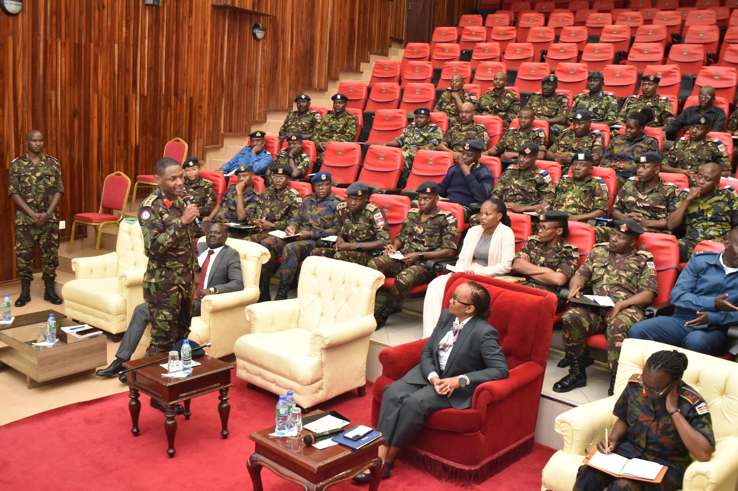 ACADEMIC EXCELLENCE IN FOCUS AS NATIONAL DEFENCE UNIVERSITY- KENYA HOLDS EXAMINATIONS WORKSHOP