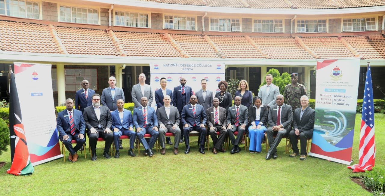 USA AIR WAR COLLEGE  VISIT NATIONAL DEFENCE COLLEGE KENYA TO STRENGTHEN STRATEGIC PARTNERSHIP