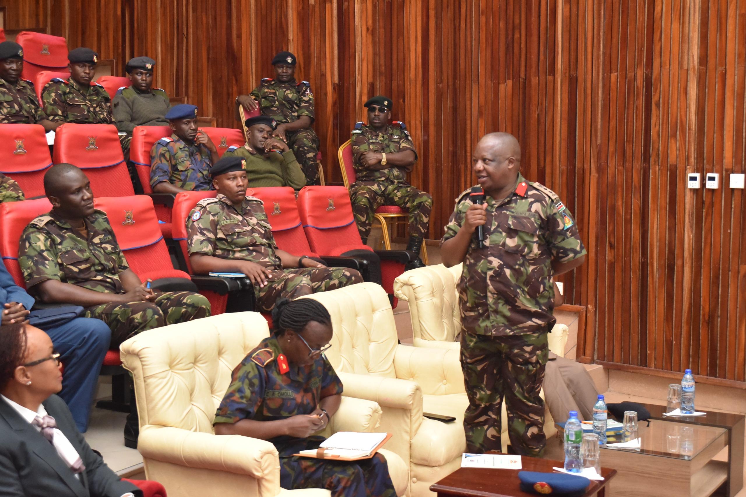 ACADEMIC EXCELLENCE IN FOCUS AS NATIONAL DEFENCE UNIVERSITY- KENYA HOLDS EXAMINATIONS WORKSHOP