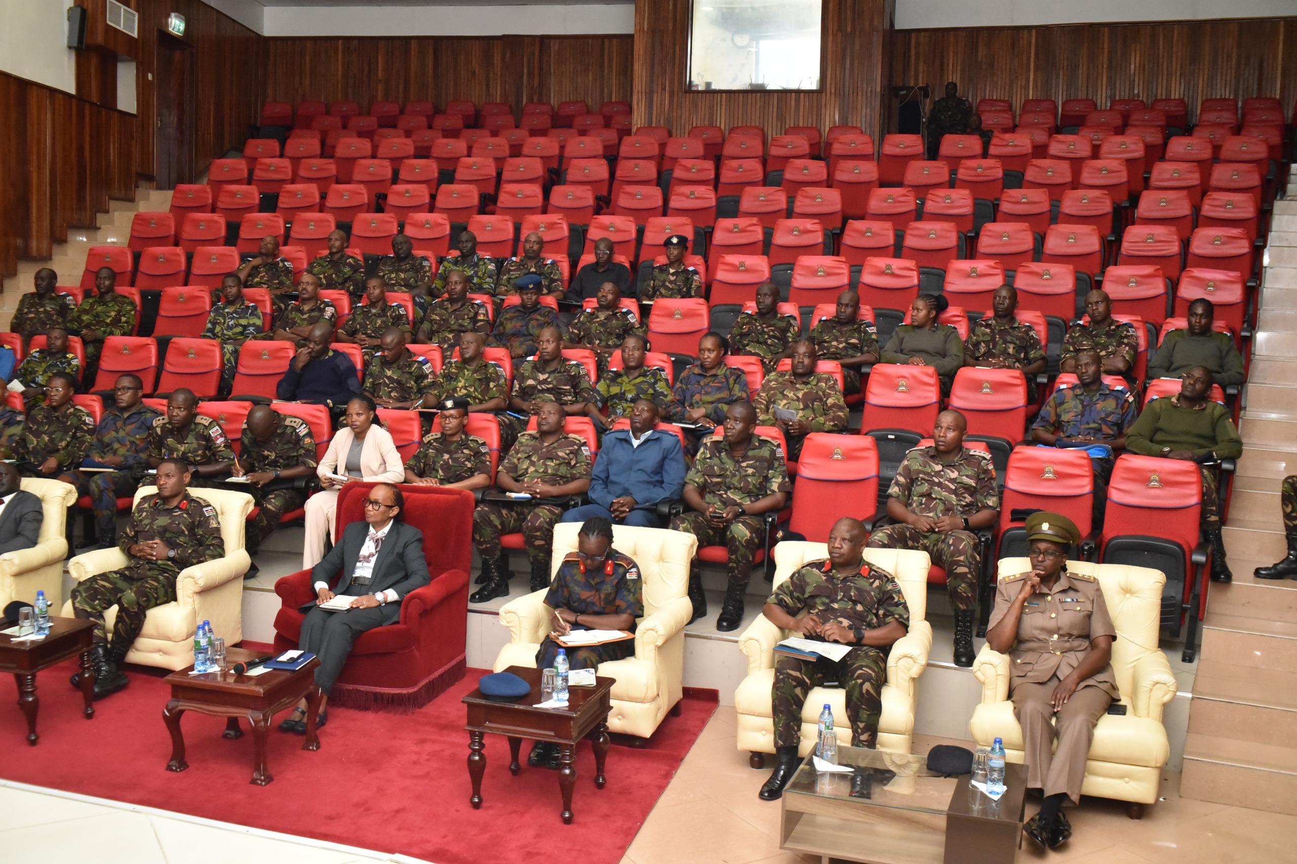 ACADEMIC EXCELLENCE IN FOCUS AS NATIONAL DEFENCE UNIVERSITY- KENYA HOLDS EXAMINATIONS WORKSHOP