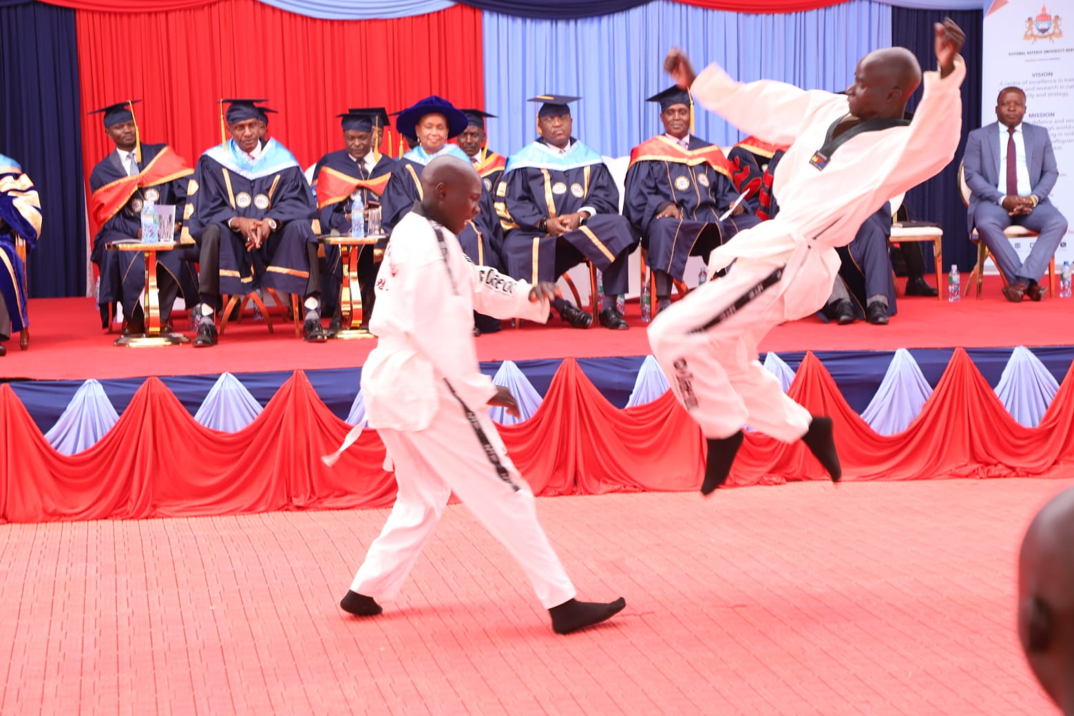 NDU-K HOLDS MATRICULATION CEREMONY FOR KMA CADETS