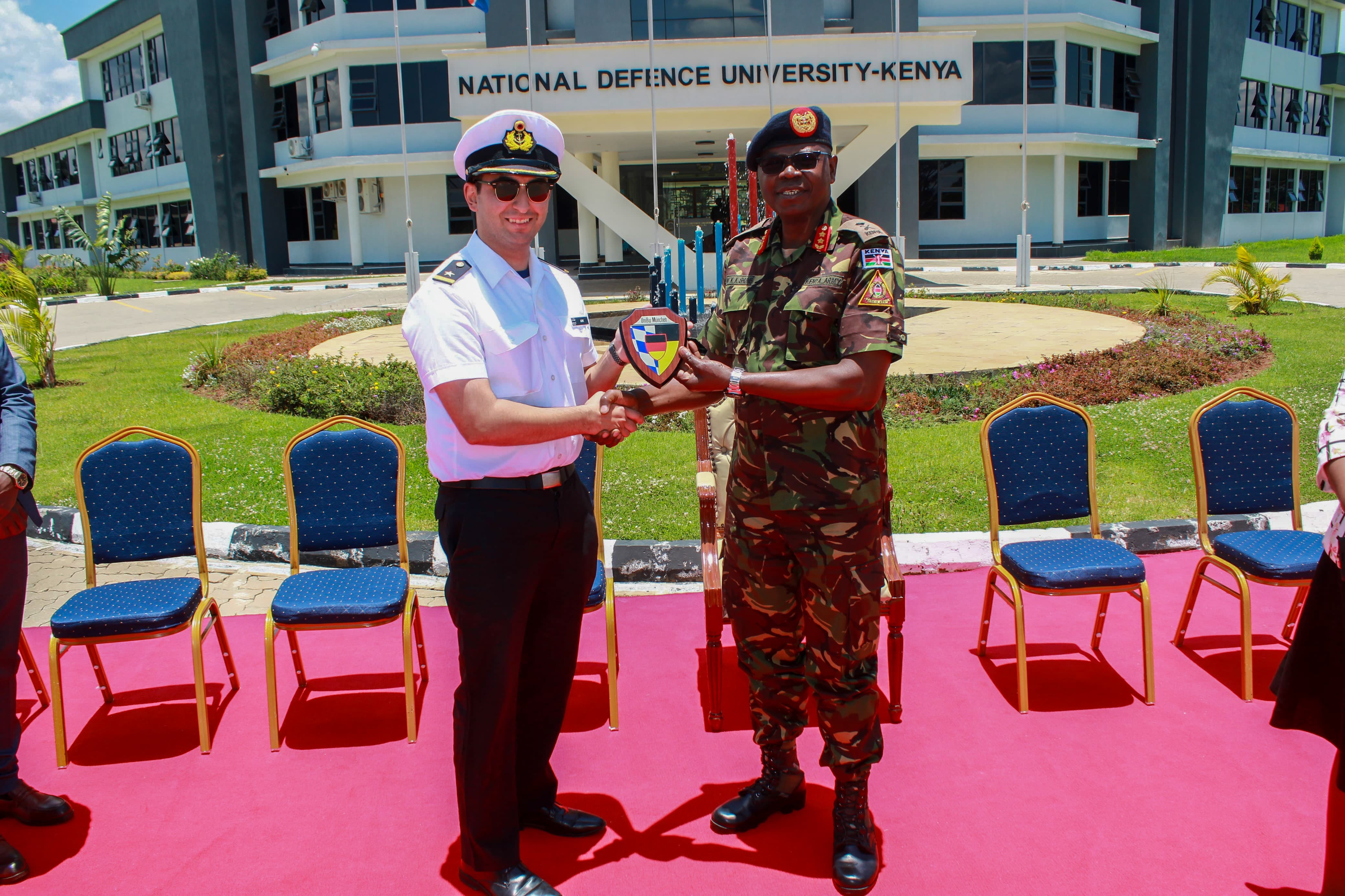 GERMAN DEFENCE ATTACHÉ VISITS NDU-K