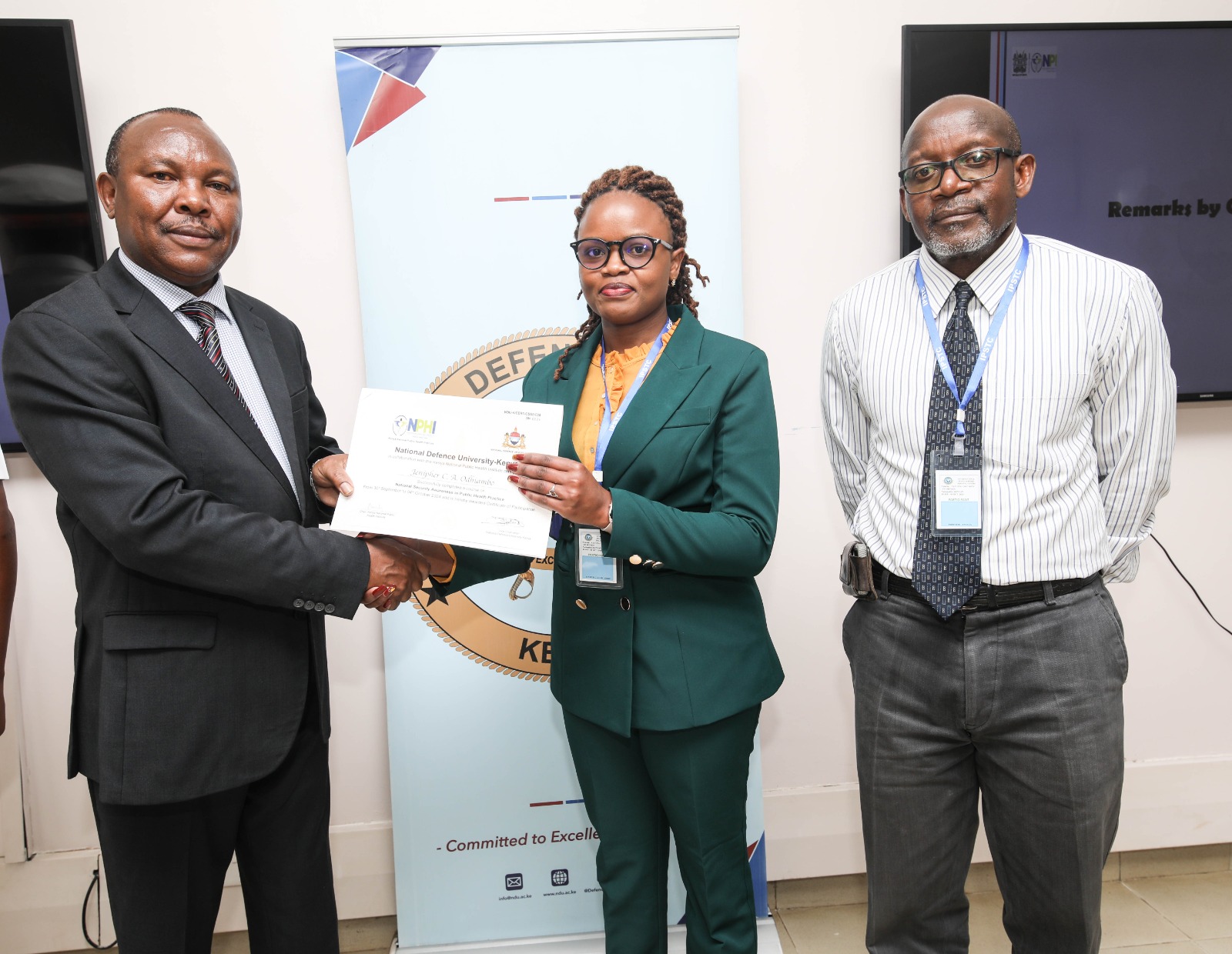 NATIONAL SECURITY AWARENESS IN PUBLIC HEALTH PRACTICE COURSE COMES TO A CLOSE