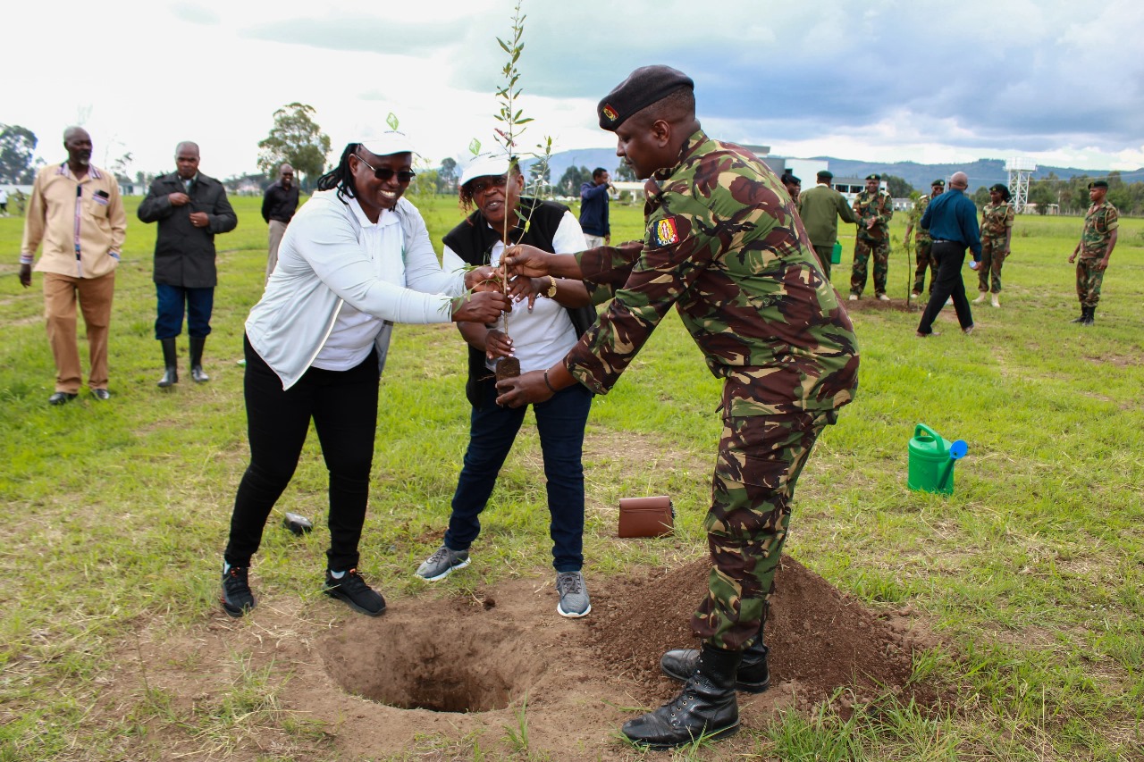 NDU-K PARTICIPATES IN COLLABORATIVE TREE PLANTING EXERCISE