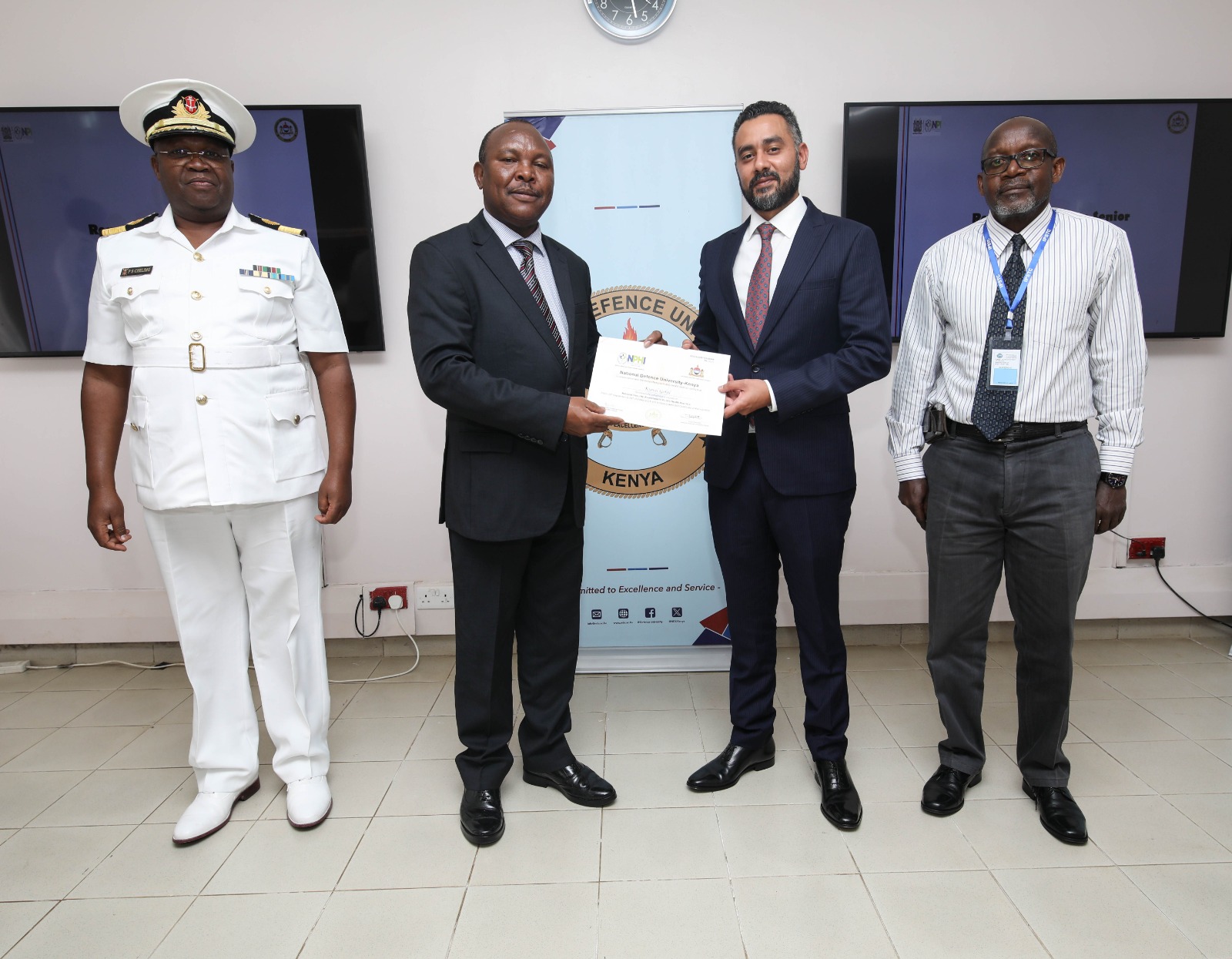 NATIONAL SECURITY AWARENESS IN PUBLIC HEALTH PRACTICE COURSE COMES TO A CLOSE