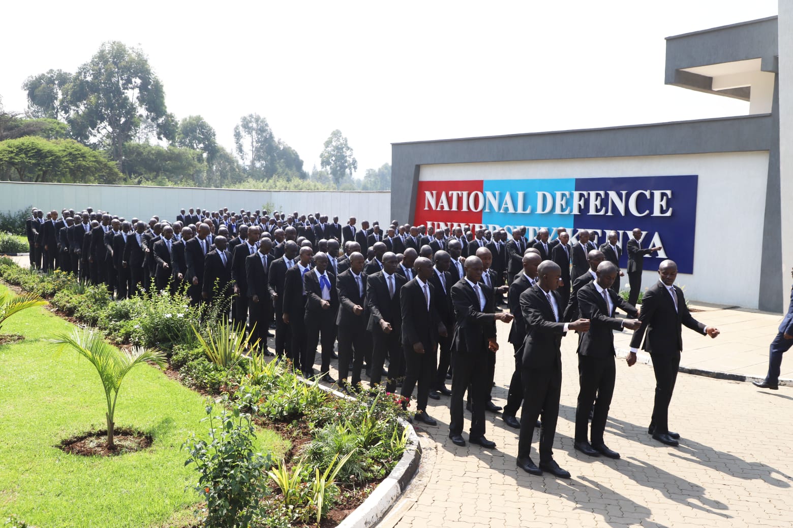 NDU-K HOLDS MATRICULATION CEREMONY FOR KMA CADETS