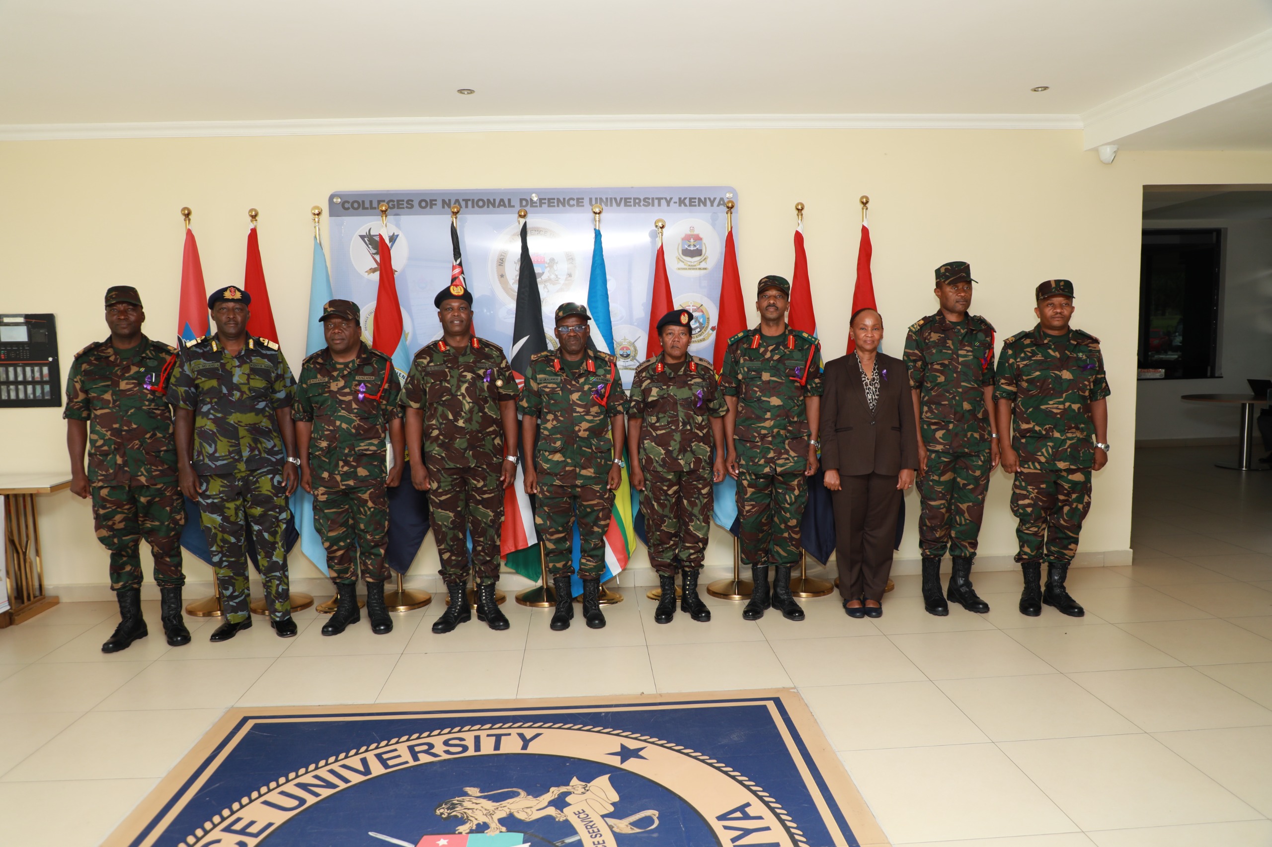 TPDF EXPLORES BEST PRACTICES IN DEFENCE EDUCATION DURING NDU-K BENCHMARKING VISIT