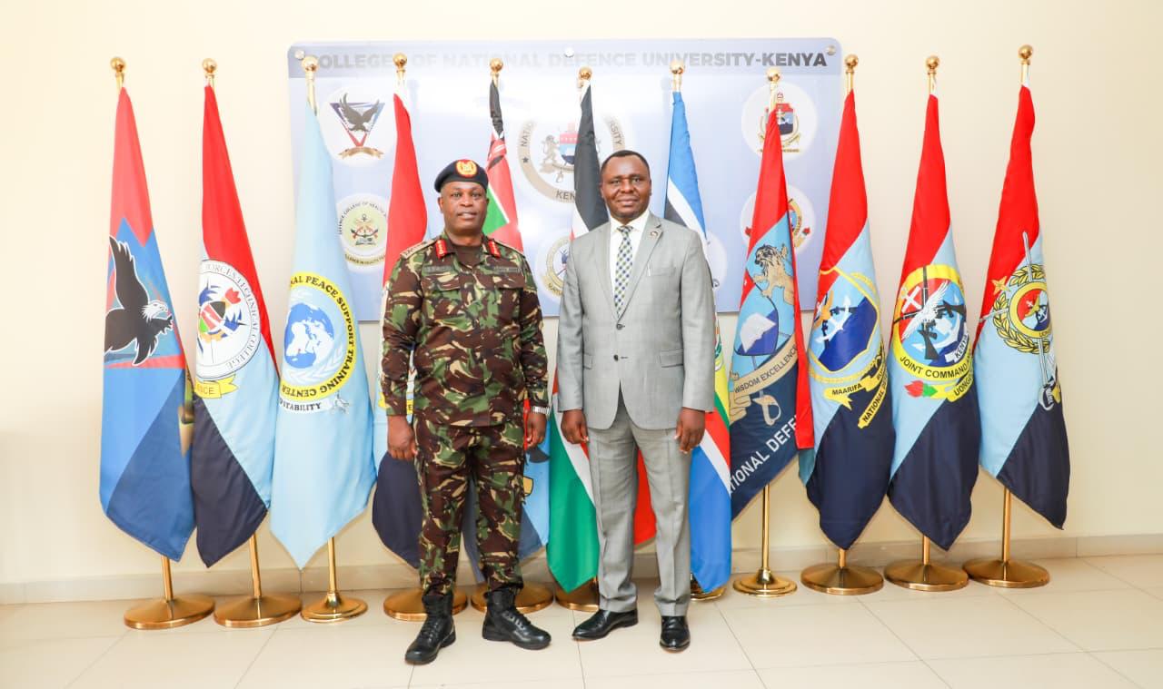 NDU-K SIGNS MOU WITH CYBER SECURITY INSTITUTE TO FOSTER SAFE DIGITAL SPACE