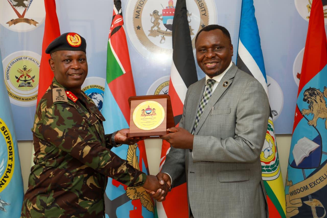 NDU-K SIGNS MOU WITH CYBER SECURITY INSTITUTE TO FOSTER SAFE DIGITAL SPACE