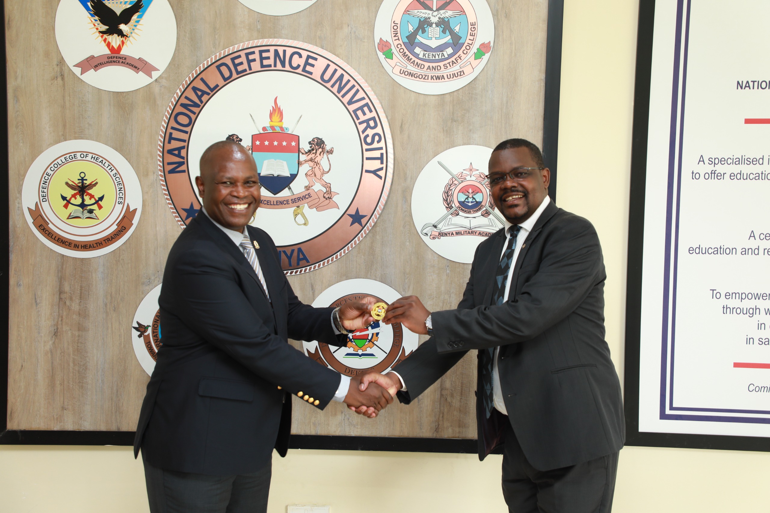 NDU-K STRENGTHENS COLLABORATION IN RESEARCH