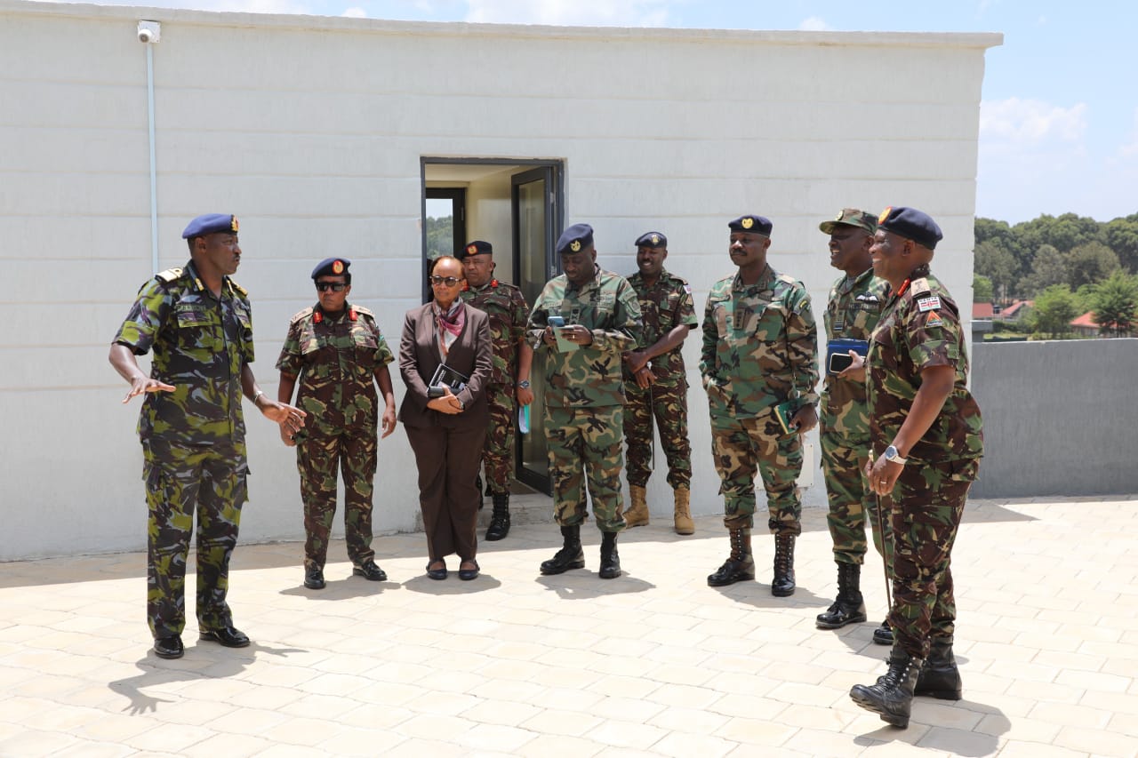 NATIONAL DEFENCE UNIVERSITY-KENYA HOSTS NATIONAL DEFENCE UNIVERSITY-GHANA 