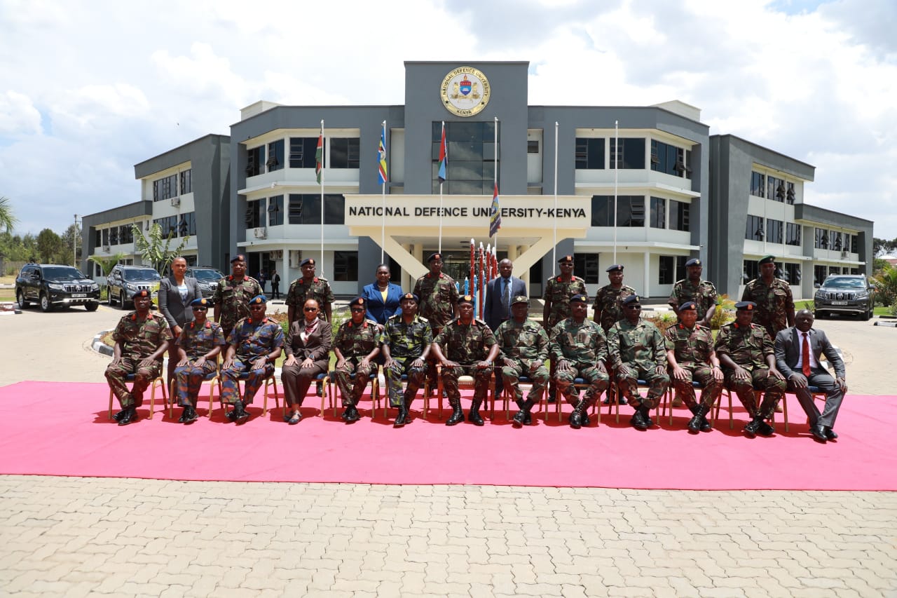 NATIONAL DEFENCE UNIVERSITY-KENYA HOSTS NATIONAL DEFENCE UNIVERSITY-GHANA 