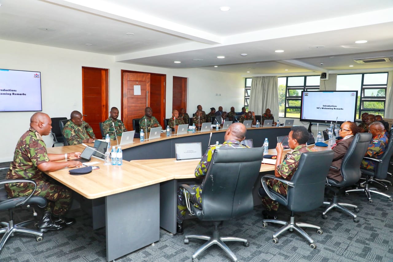 NATIONAL DEFENCE UNIVERSITY-KENYA HOSTS NATIONAL DEFENCE UNIVERSITY-GHANA 