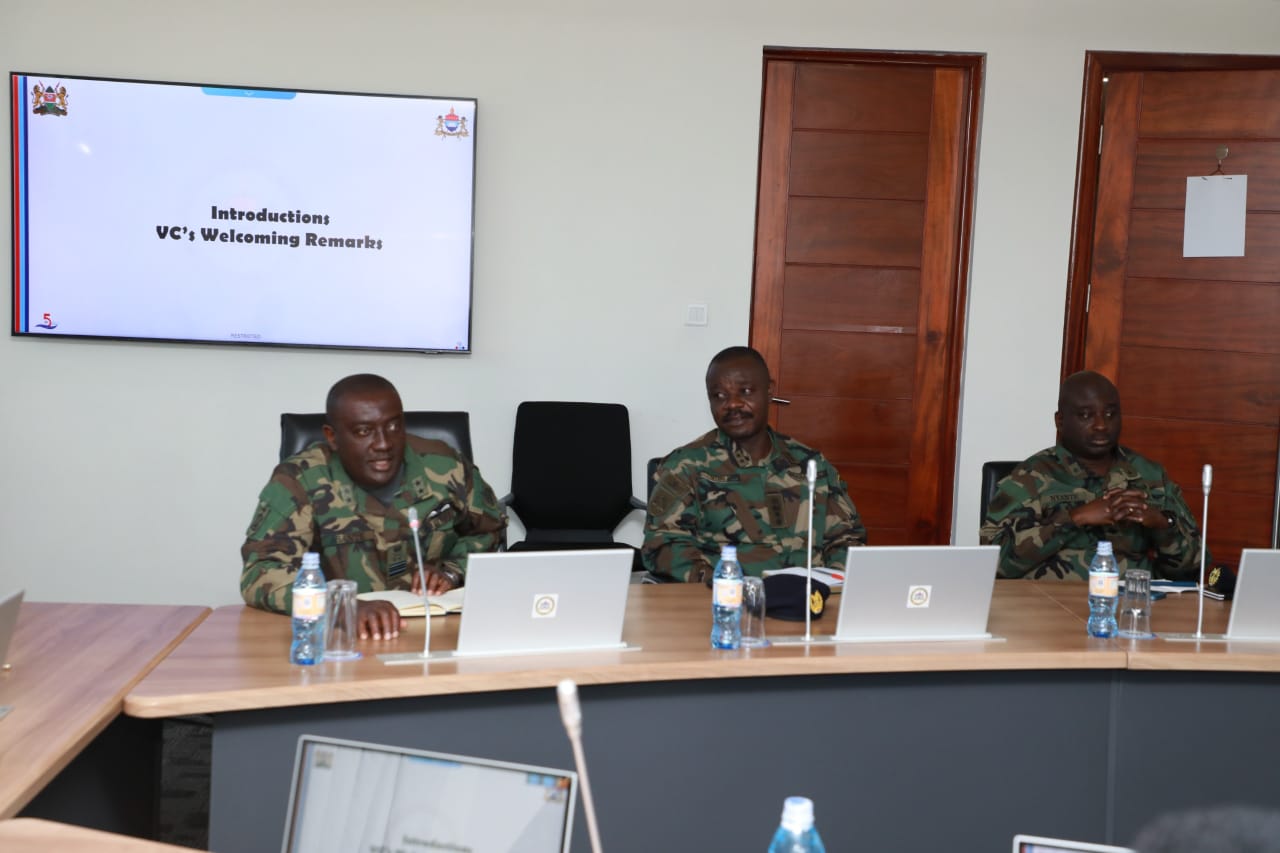 NATIONAL DEFENCE UNIVERSITY-KENYA HOSTS NATIONAL DEFENCE UNIVERSITY-GHANA 