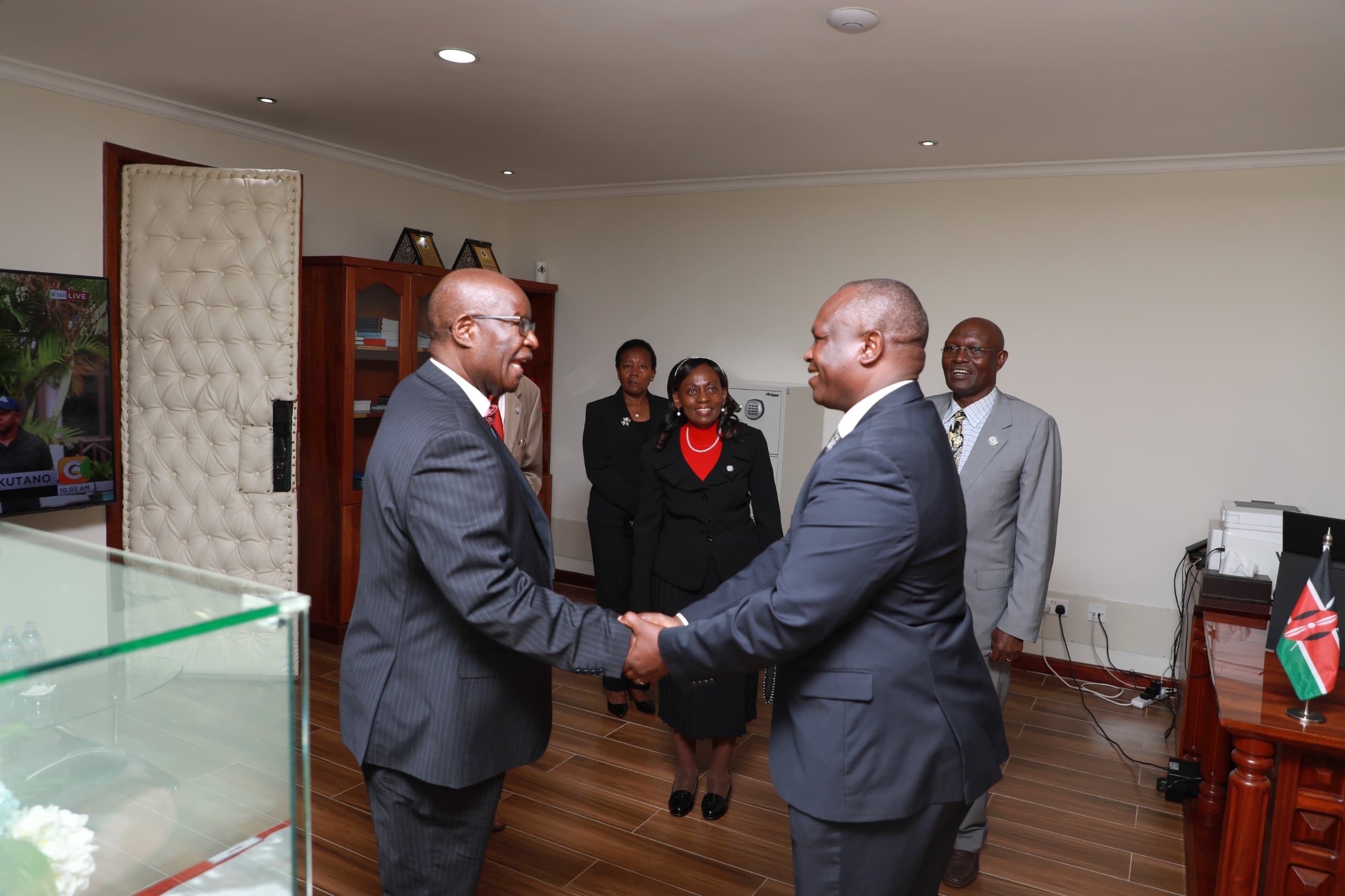 NDU-K HOSTS A STRATEGIC ENGAGEMENT MEETING WITH THE GLOBAL CENTRE FOR POLICY AND STRATEGY