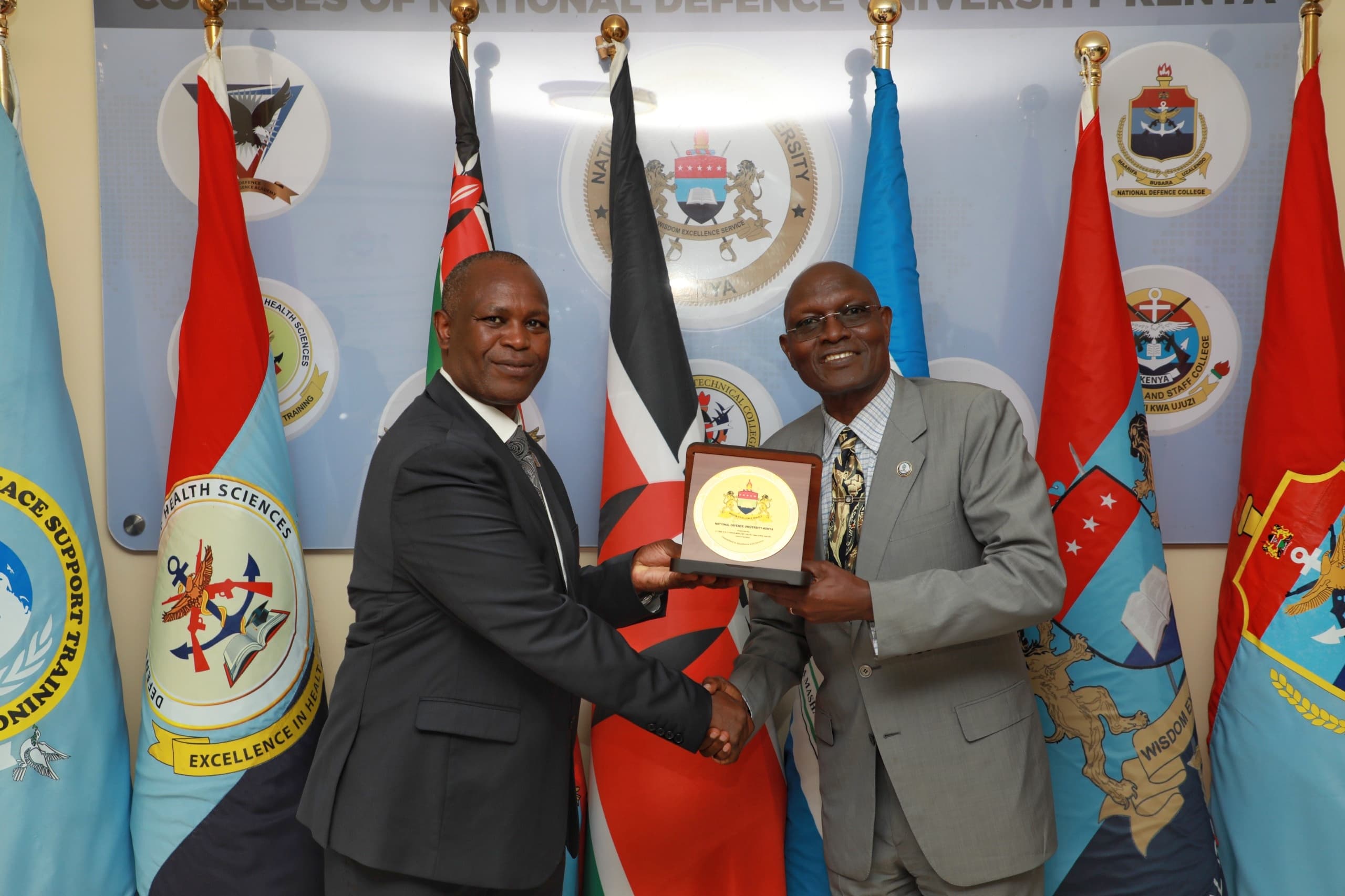 NDU-K HOSTS A STRATEGIC ENGAGEMENT MEETING WITH THE GLOBAL CENTRE FOR POLICY AND STRATEGY