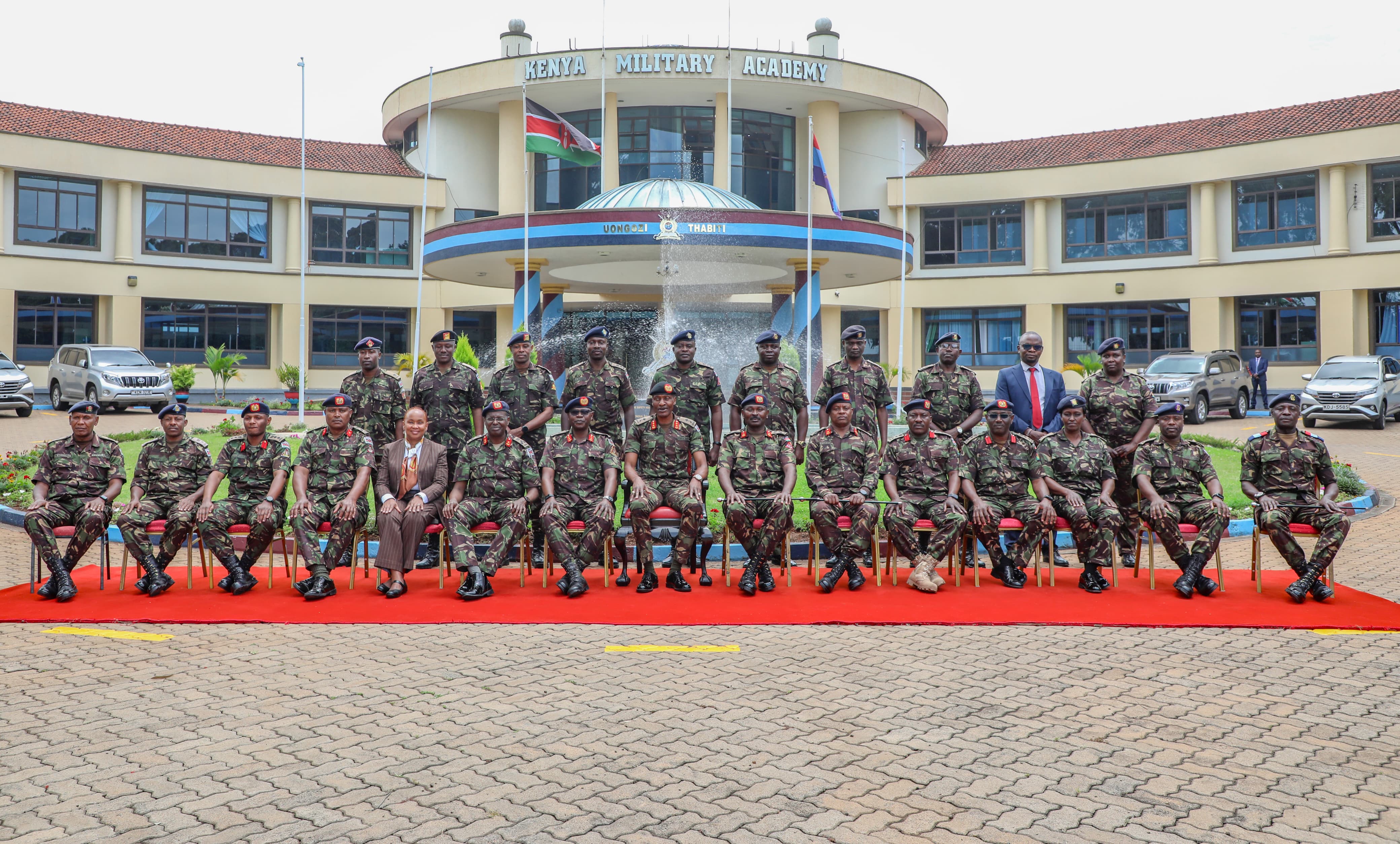 COMMANDANT KENYA MILITARY ACADEMY HANDS OVER LEADERSHIP MANTLE 