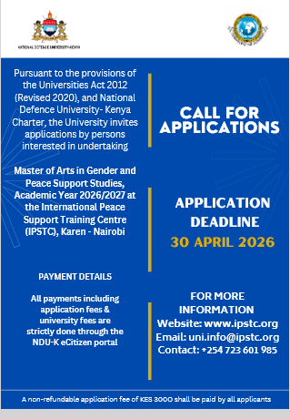 CALL FOR APPLICATIONS – PhD in CRISIS AND DISASTER MANAGEMENT