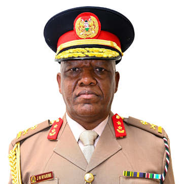 Major General Joel M'arimi EBS SS 'ndc' (K) 'psc' (K)