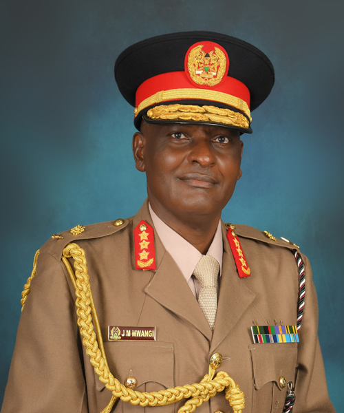 Lieutenant General Jonah M Mwangi CBS ‘awc’ (USA) ‘psc’ (K) 