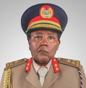 Maj Gen Joyce C Sitienei  MBS 'ndc' (K)
